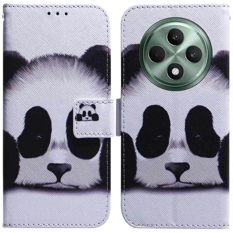 Kožené Puzdro Oppo Reno 12f 5g Panda