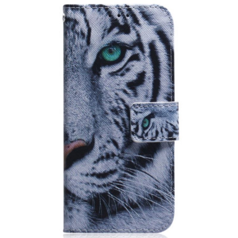 Puzdro Oppo Reno 12f 5g Biely Tiger