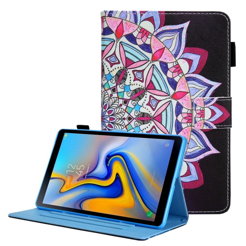 Kožené Puzdro Samsung Galaxy Tab A8 (2021) Grafická Mandala