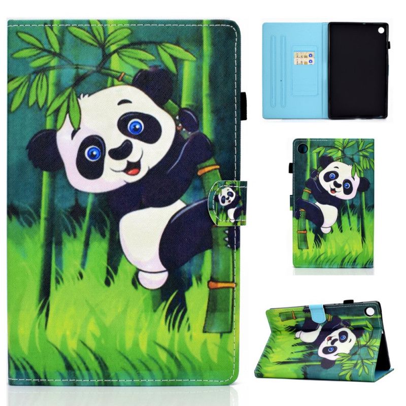 Kožené Puzdro Samsung Galaxy Tab A8 (2021) Panda