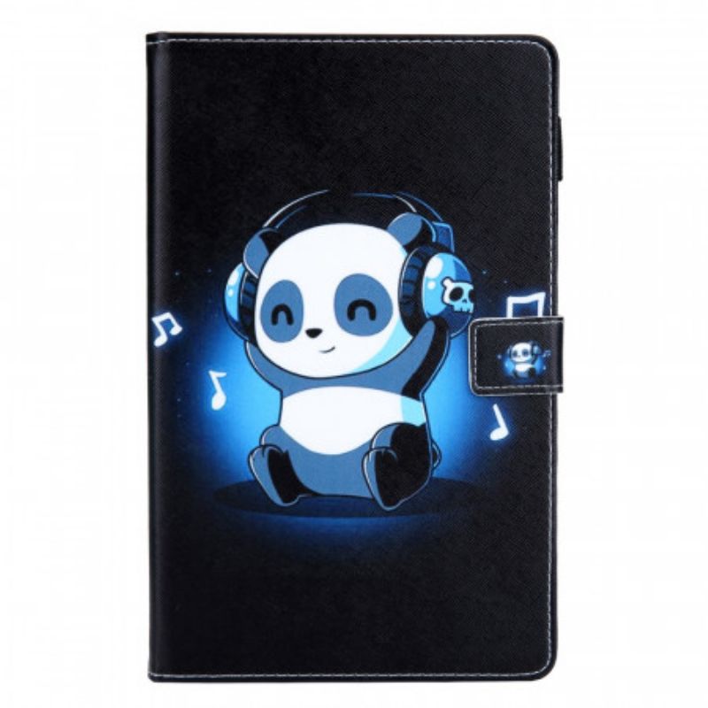 Peňaženkový Kryt Samsung Galaxy Tab A8 (2021) Funky Panda