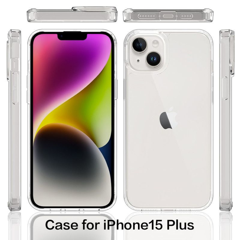 Kryt iPhone 15 Plus Transparentné