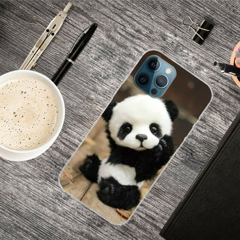 Kryt iPhone 13 Pro Max Flexibilná Panda