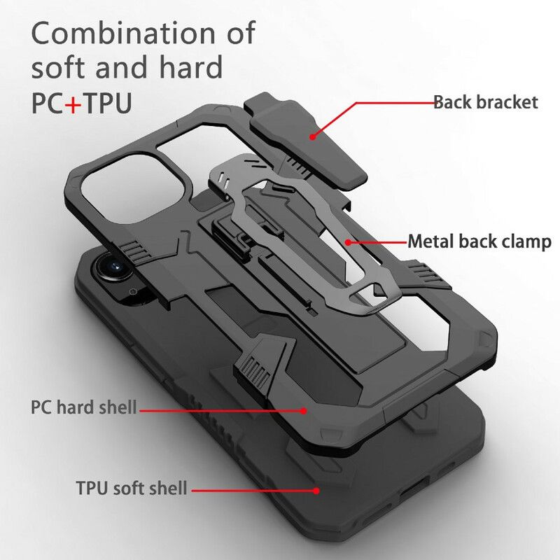 Kryt iPhone 13 Pro Max Robot So Sponou Na Opasok