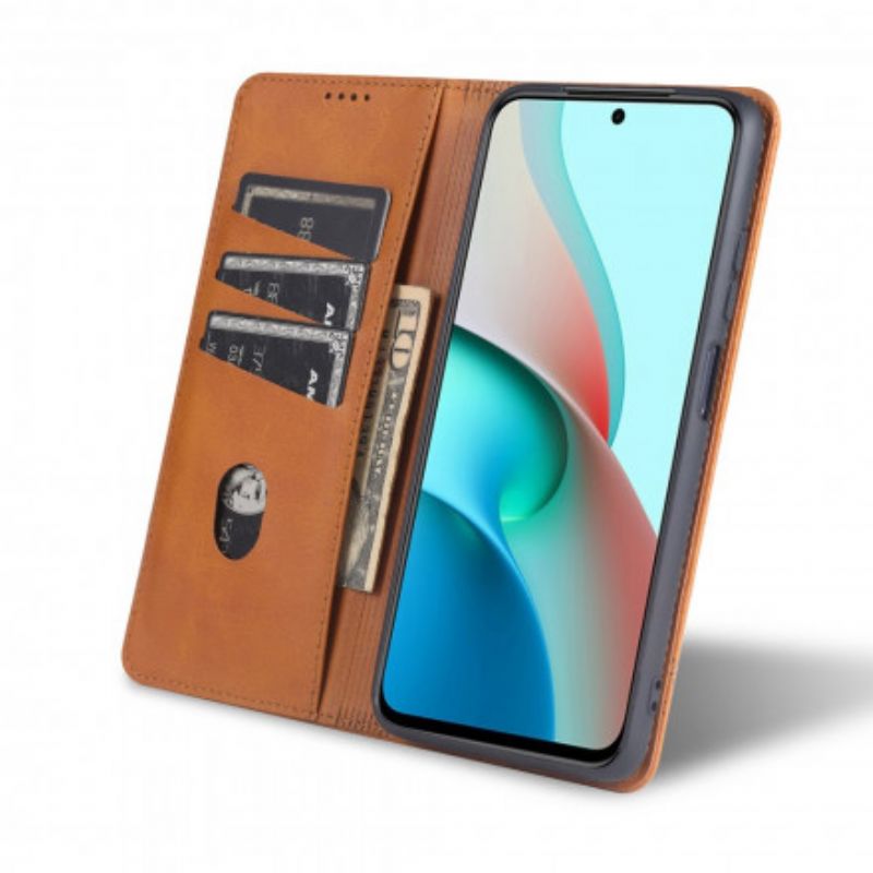 Flipové Puzdro Xiaomi Redmi Note 10 / 10S Kožené Puzdro Kožený Štýl Azns