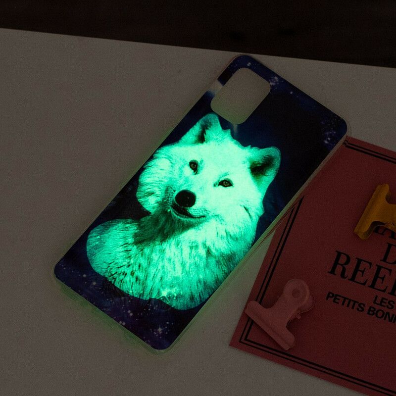 Kryt Xiaomi Redmi Note 10 / 10S Fluorescenčná Séria Wolf