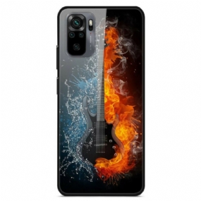 Kryt Xiaomi Redmi Note 10 / 10S Gitara Z Tvrdeného Skla