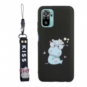 Kryt Xiaomi Redmi Note 10 / 10S Hroch S Kiss Lanyard