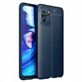 Kryt Xiaomi Redmi Note 10 / 10S Leather Effect Litchi Double Line