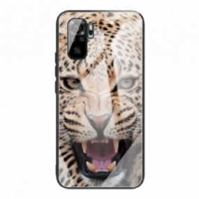 Kryt Xiaomi Redmi Note 10 / 10S Leopardie Tvrdené Sklo