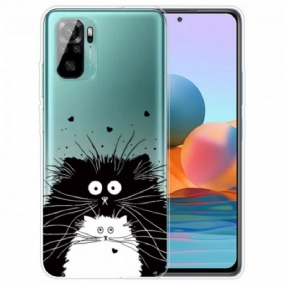 Kryt Xiaomi Redmi Note 10 / 10S Pozrite Sa Na Mačky