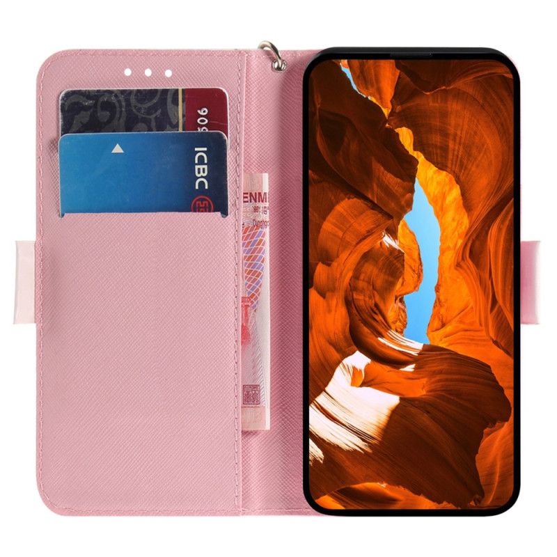 Puzdro Oppo Reno 12 Pro 5g Panda Love With Strap