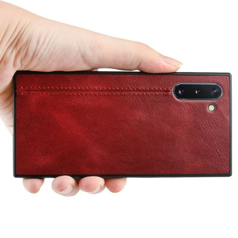 Kryt Samsung Galaxy Note 10 Couture Leather Effect