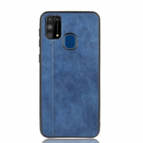 Kryt Samsung Galaxy M31 Couture Leather Effect