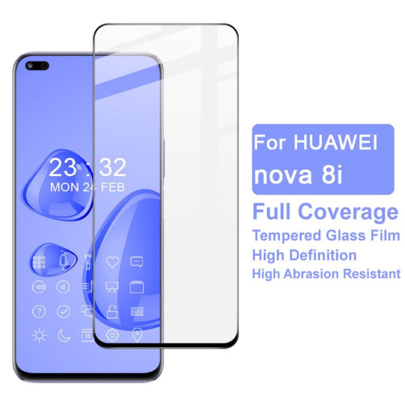 Ochranné Tvrdené Sklo Na Displej Honor 50 Lite / Huawei Nova 8I Black Edge