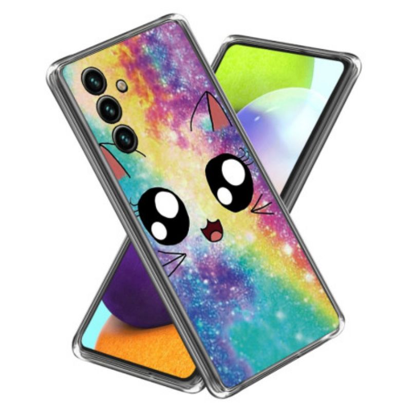 Kryt Samsung Galaxy A15 5g Rainbow Cat