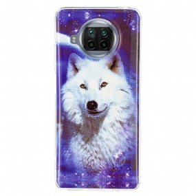 Kryt Xiaomi Redmi Note 9 Pro 5G Fluorescenčná Séria Wolf