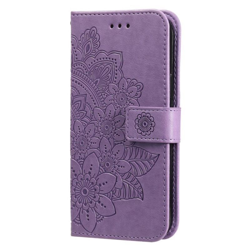 Kožené Puzdro Oppo Find X5 Strappy Mandala