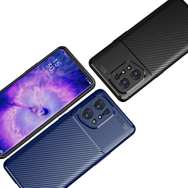 Kryt Oppo Find X5 Hadica Z Uhlíkových Vlákien