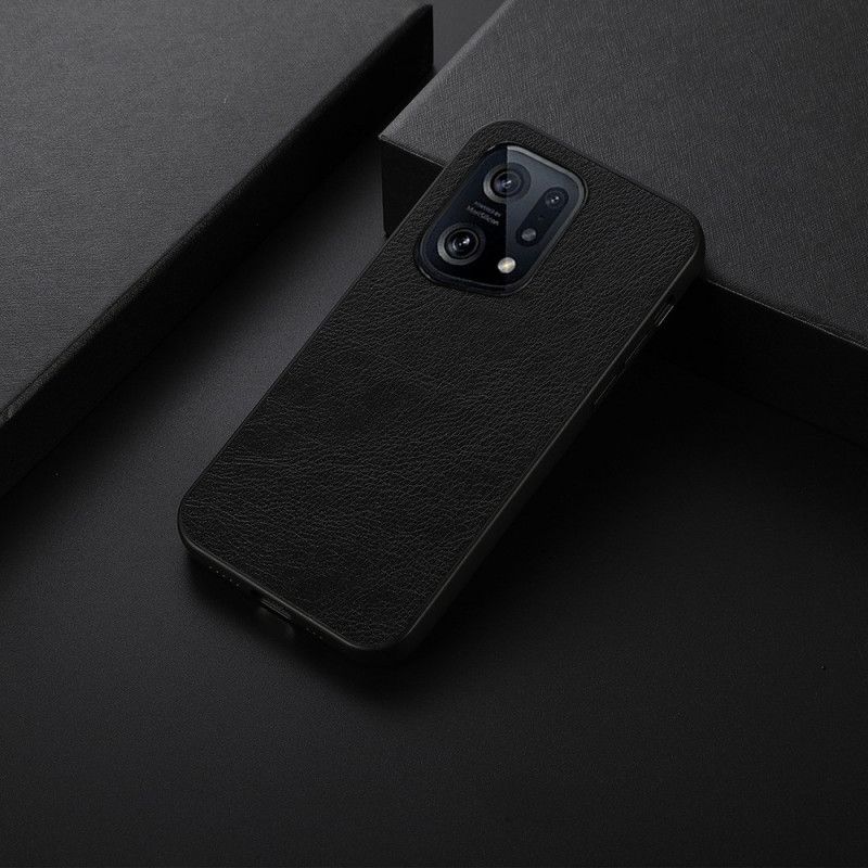 Kryt Oppo Find X5 Litch Leather Styling