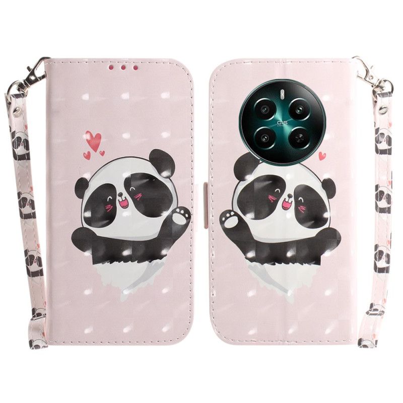 Puzdro Realme 12 Plus 5g Panda Love With Strap