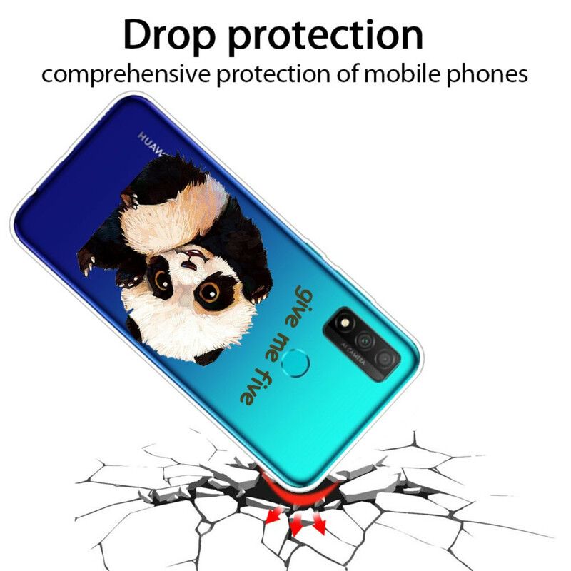 Kryt Huawei P Smart 2020 Bezšvové Panda Daj Mi Päť