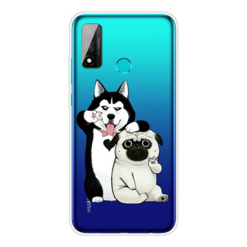 Kryt Huawei P Smart 2020 Funny Dogs