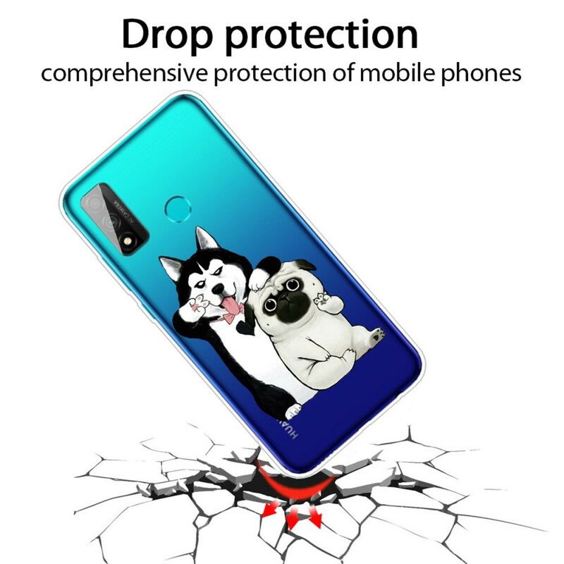 Kryt Huawei P Smart 2020 Funny Dogs