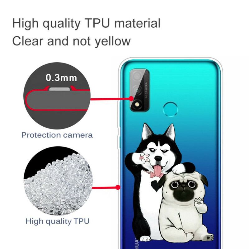 Kryt Huawei P Smart 2020 Funny Dogs