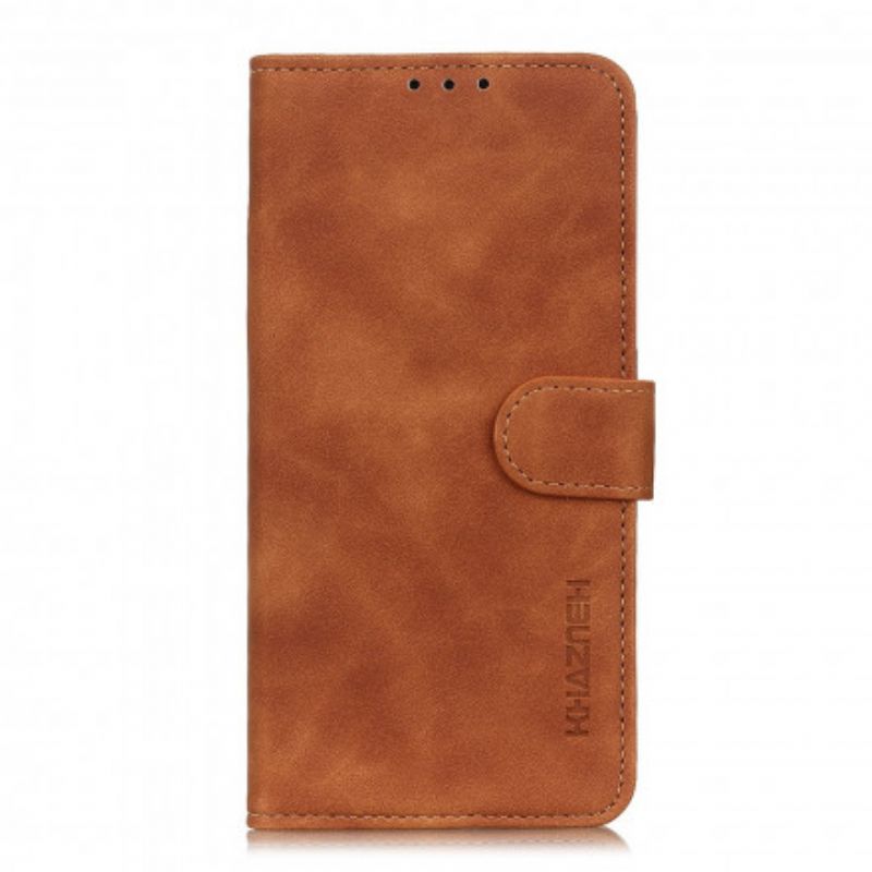 Flipové Puzdro Vivo Y33s Matná Vintage Leather Effect Khazneh