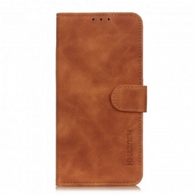 Flipové Puzdro Vivo Y33s Matná Vintage Leather Effect Khazneh