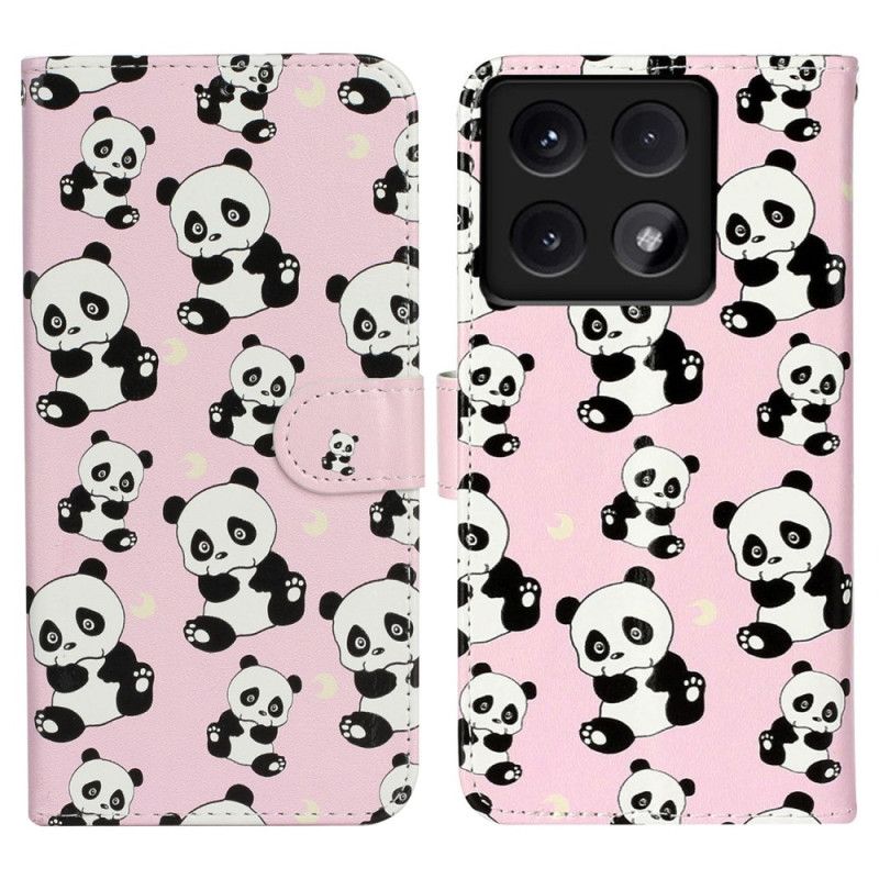 Puzdro Na Xiaomi 14t Pandas Premium