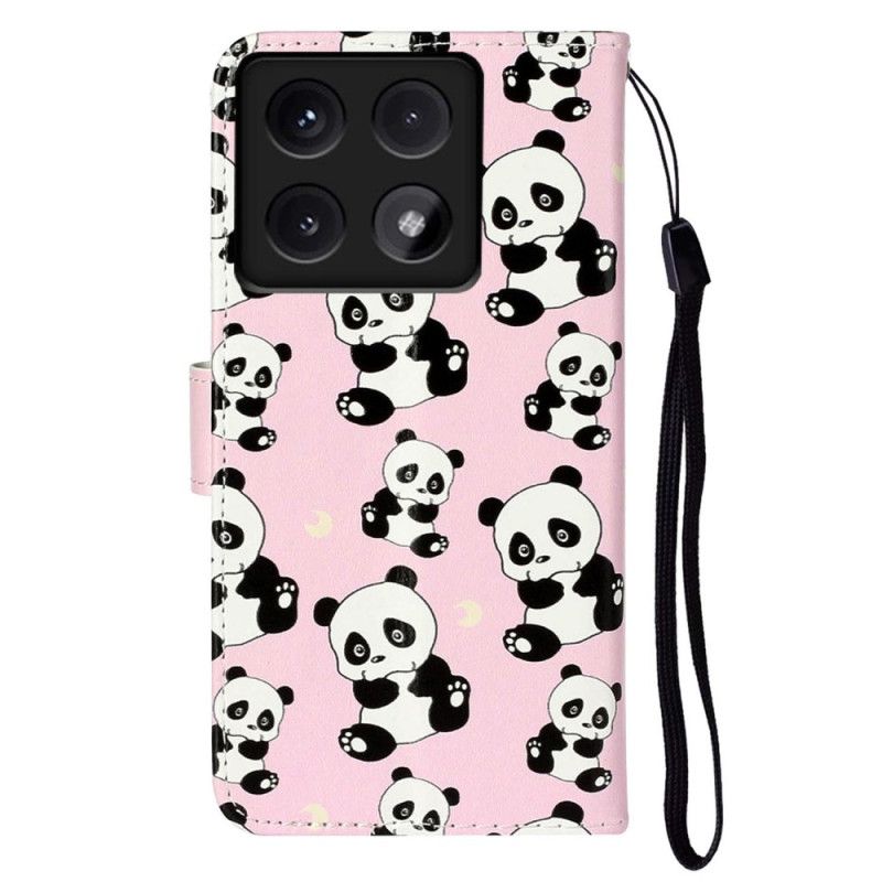 Puzdro Na Xiaomi 14t Pandas Premium