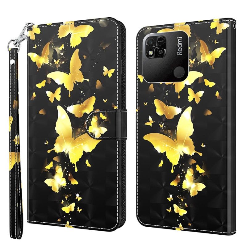 Kožené Puzdro Xiaomi Redmi 10A Tangá Butterflies