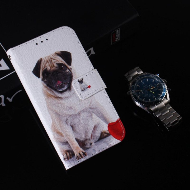 Peňaženkový Kryt Xiaomi Redmi 10A Mops Pes