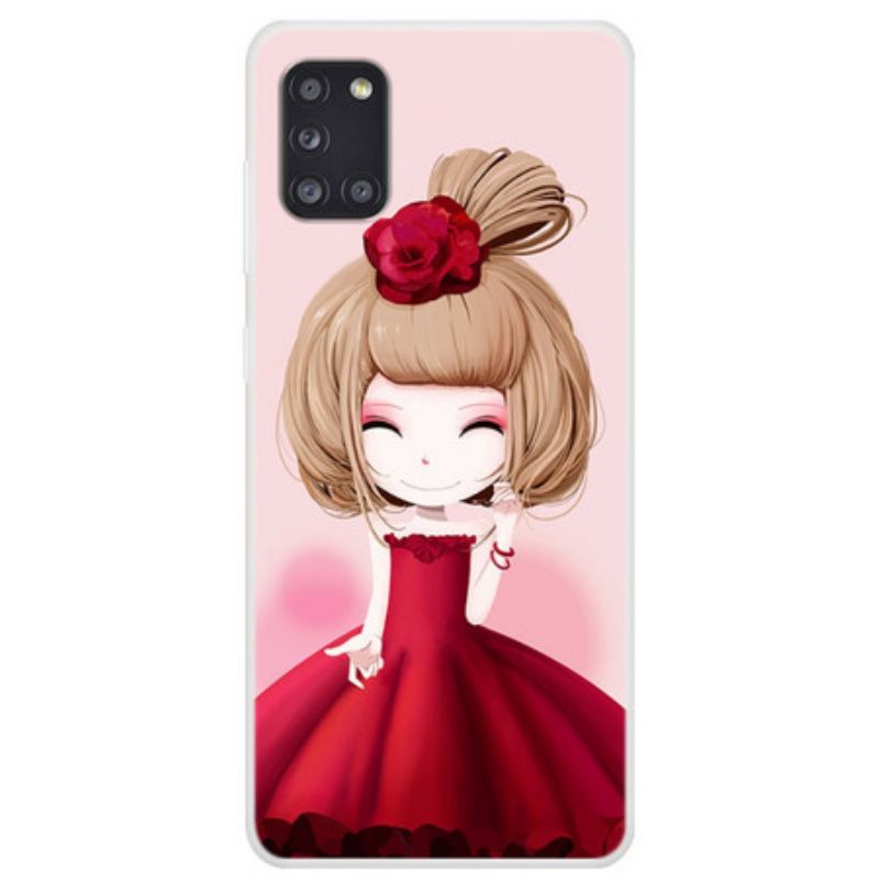 Kryt Samsung Galaxy A31 Manga Lady