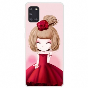 Kryt Samsung Galaxy A31 Manga Lady