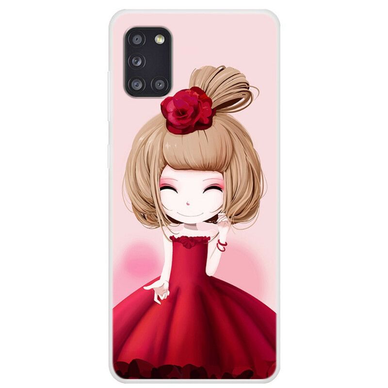 Kryt Samsung Galaxy A31 Manga Lady