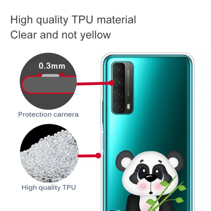 Kryt Huawei P Smart 2021 Bezproblémová Smutná Panda