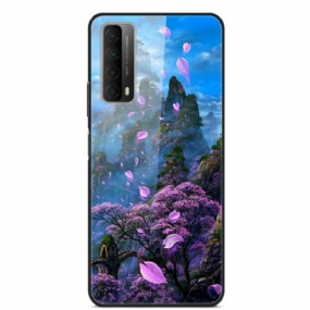 Kryt Huawei P Smart 2021 Fantasy Landscape Tvrdené Sklo