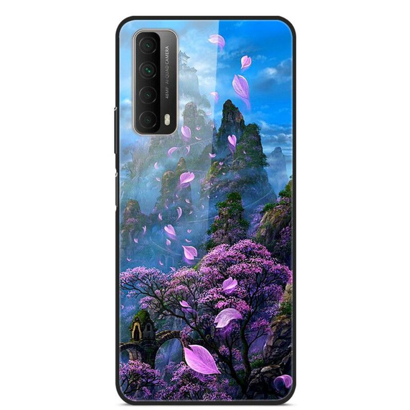 Kryt Huawei P Smart 2021 Fantasy Landscape Tvrdené Sklo