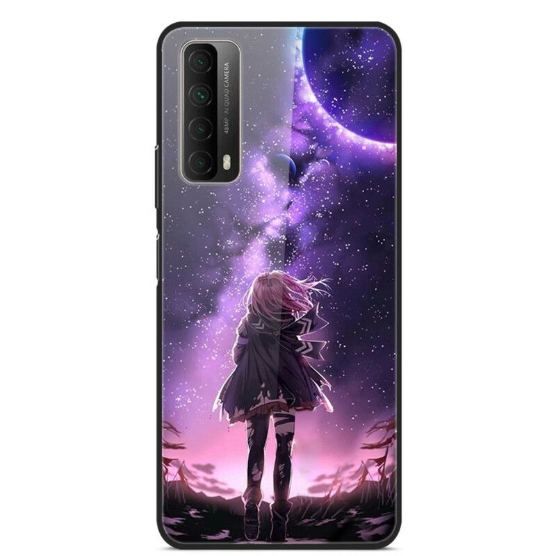 Kryt Huawei P Smart 2021 Fantasy Landscape Tvrdené Sklo