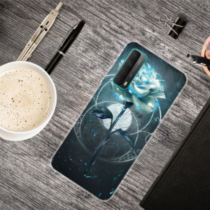 Kryt Huawei P Smart 2021 Flexibilná Ružová Zelená