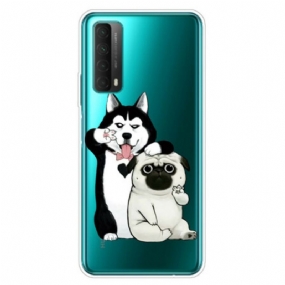 Kryt Huawei P Smart 2021 Funny Dogs