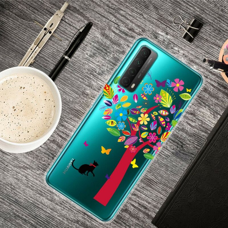 Kryt Huawei P Smart 2021 Mačka Pod Stromčekom