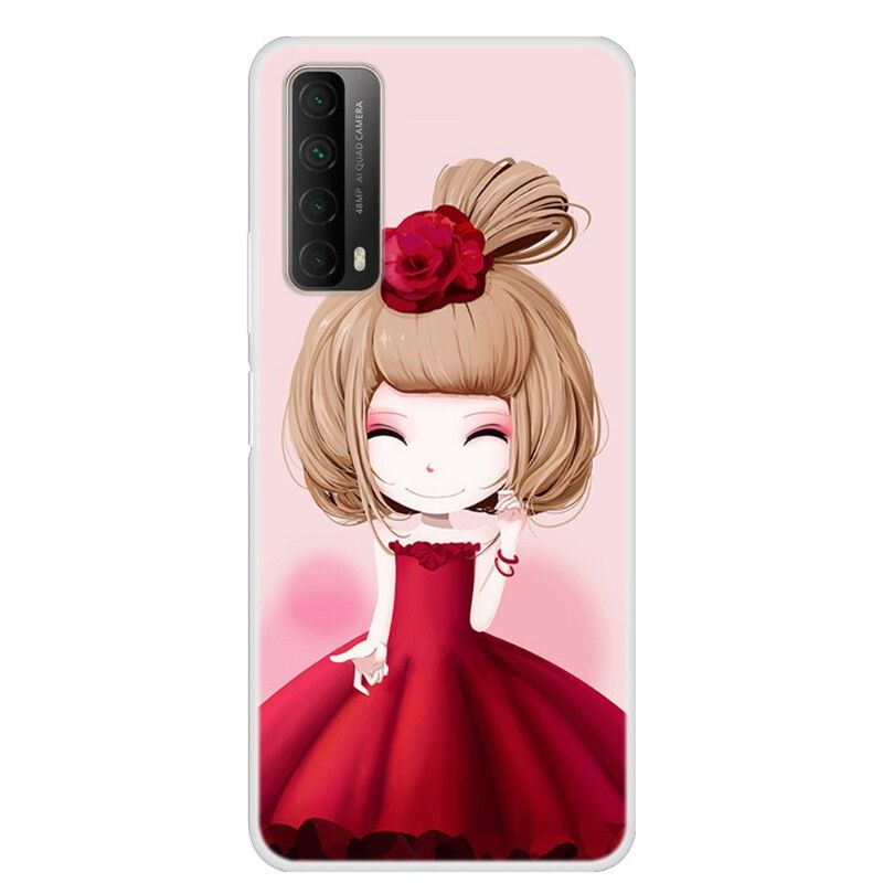 Kryt Huawei P Smart 2021 Manga Lady