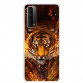 Kryt Huawei P Smart 2021 Ohnivý Tiger