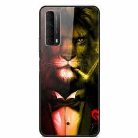 Kryt Huawei P Smart 2021 Tvrdené Sklo Cigar Lion