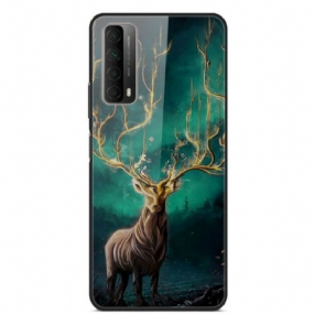 Kryt Huawei P Smart 2021 Tvrdené Sklo Deer King