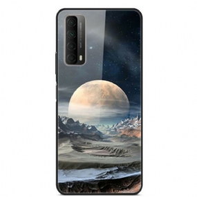 Kryt Huawei P Smart 2021 Tvrdené Sklo Space Moon